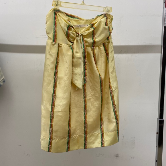 Striped Strapless Dress - Picture 2 of 2